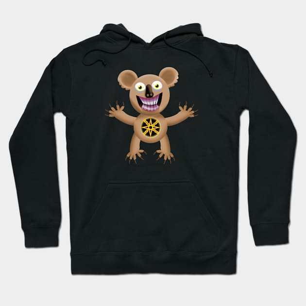 Sumerian Koala Hoodie by Wickedcartoons